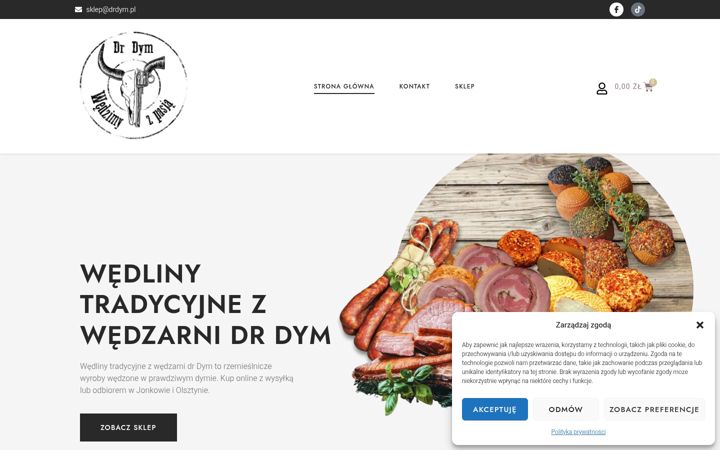 Snímek obrazovky drdym.pl