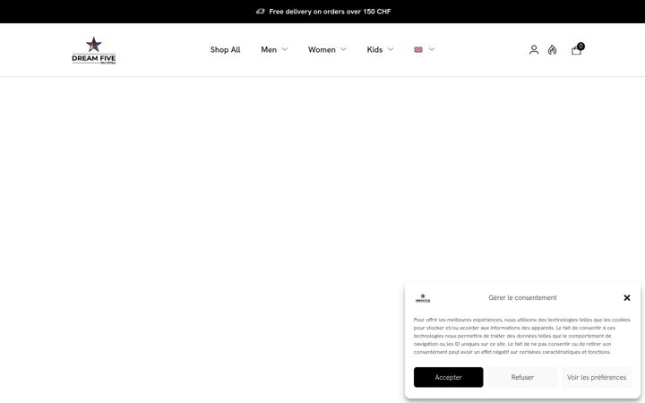 Screenshot of dream-five.com