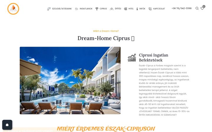 Ekrānuzņēmums no dream-home.hu