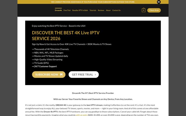 Screenshot of dream12k.com