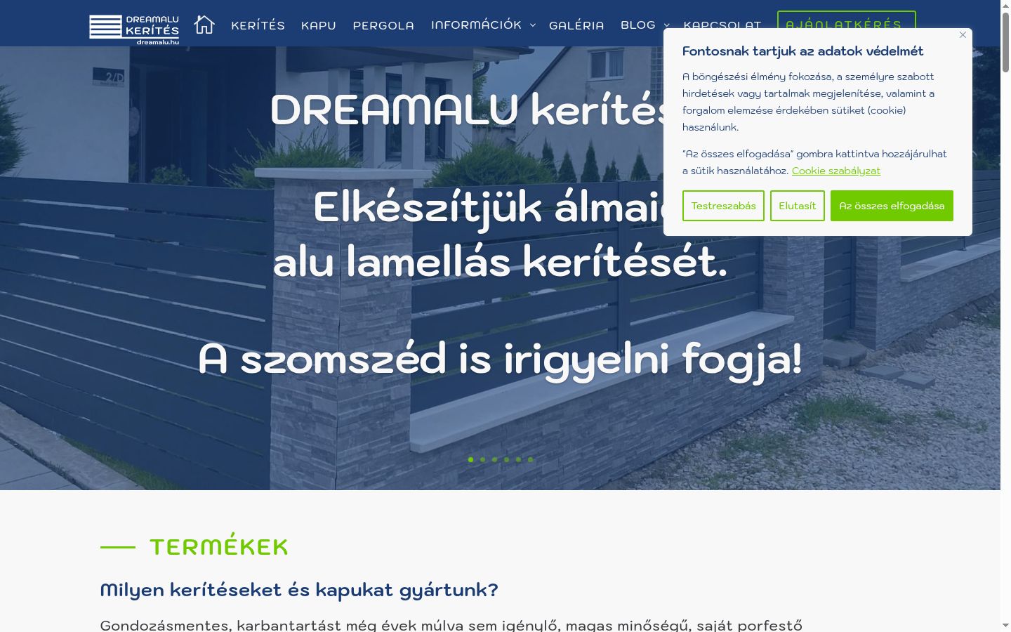 Ekrānuzņēmums ar piekrišanas baneri, kas tika rādīts pirms jebkādas mijiedarbības