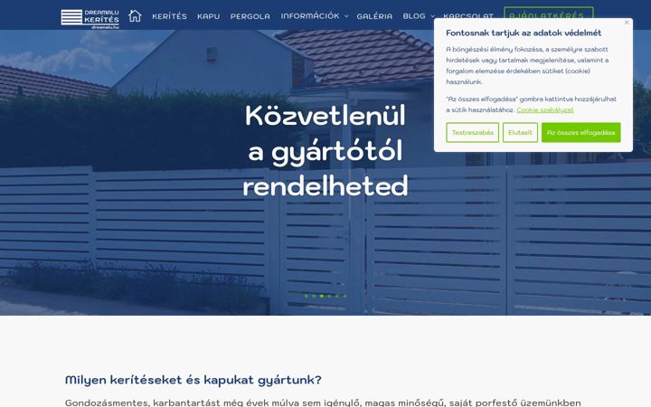 Ekrānuzņēmums no dreamalu.hu