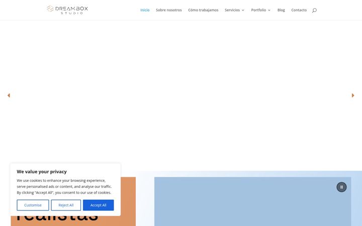 Screenshot of dreamboxst.com