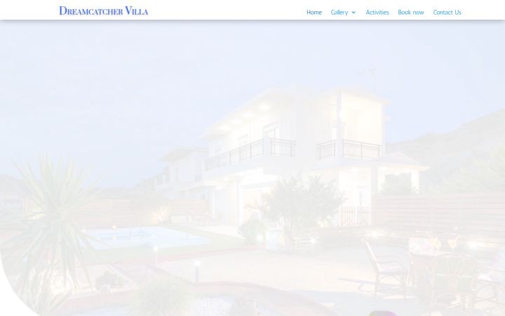 Screenshot of dreamcatchervillarhodes.com