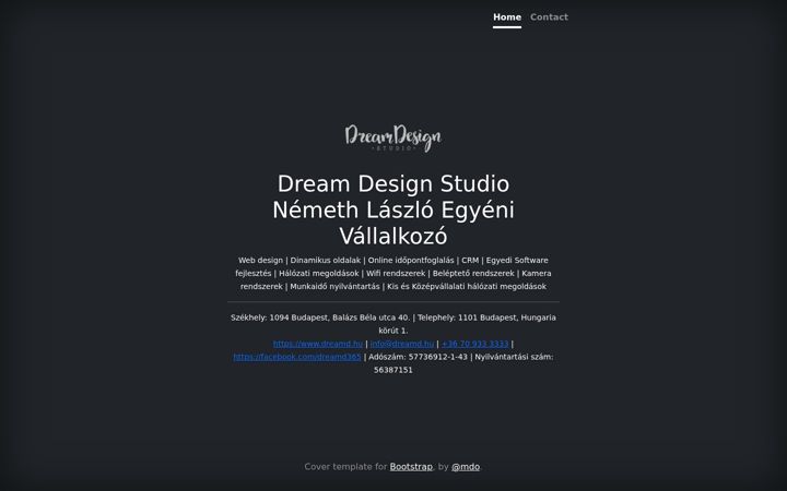 Ekrānuzņēmums no dreamd.hu