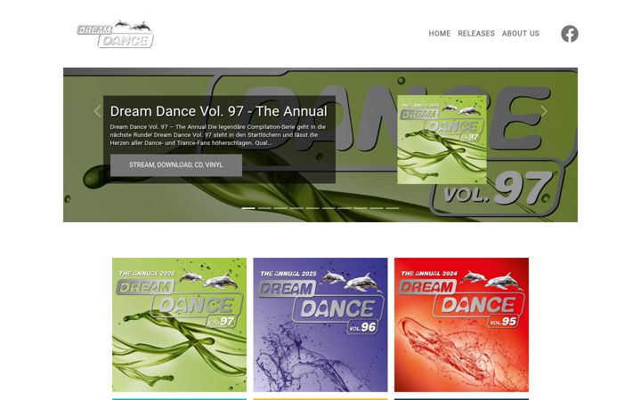 Screenshot of dreamdance.de