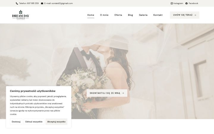 Snímek obrazovky dreamdayplanner.pl