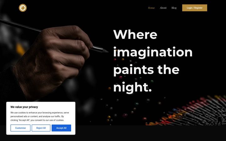 Screenshot von dreamdoodle.co.uk