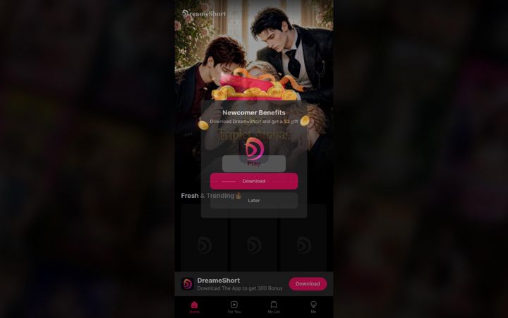 Screenshot of dreameshort.com