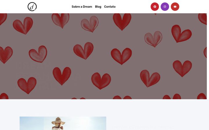 Screenshot von dreamestamparia.com.br