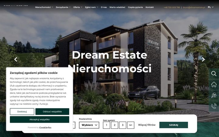 Screenshot von dreamestate.pl