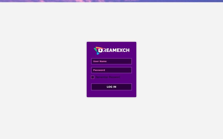 Captura de ecrã de dreamexch.ai