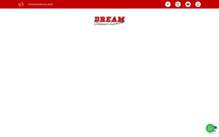 Screenshot of dreamfitnessclub.it