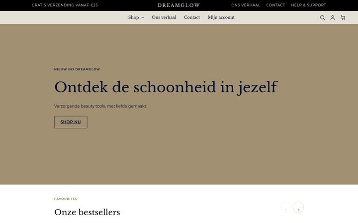Snímek obrazovky dreamglow.nl