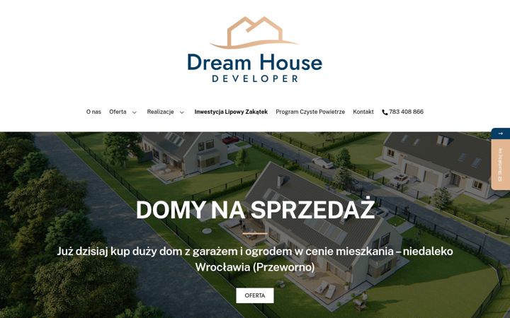 Screenshot von dreamhouse-abi.pl