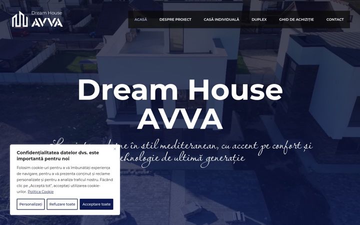 Screenshot of dreamhouse-avva.ro