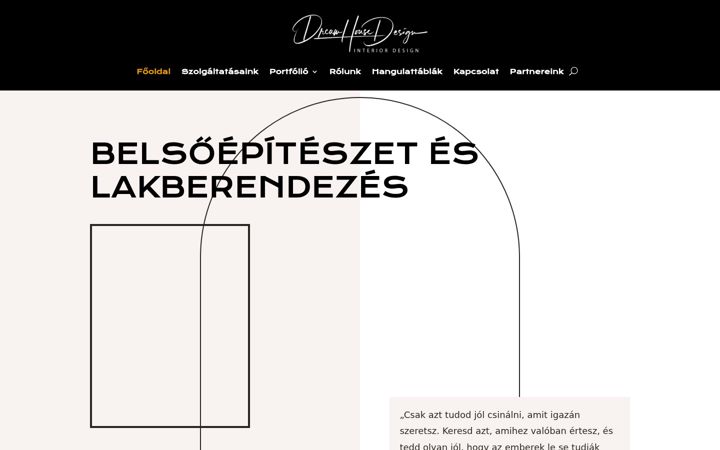 Ekrānuzņēmums no dreamhousedesign.hu