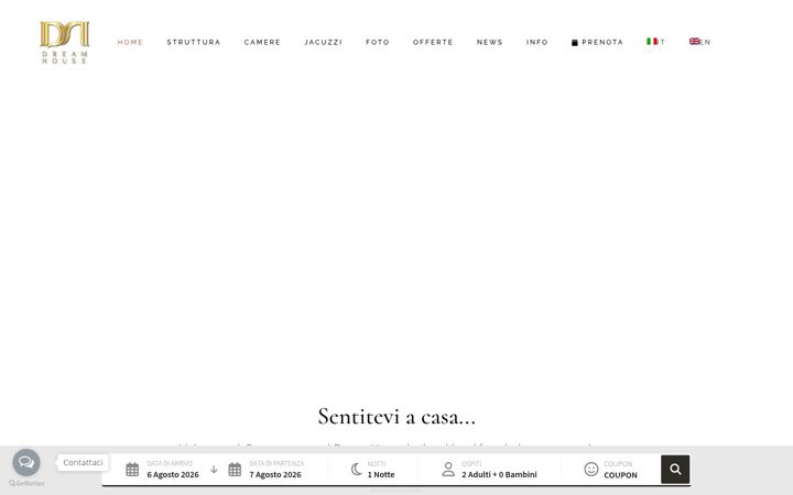 Screenshot of dreamhousepompei.com