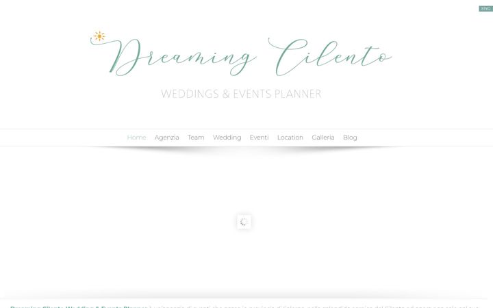 Screenshot of dreamingcilento.it