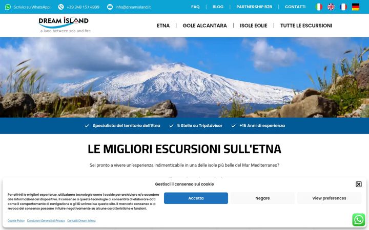 Screenshot of dreamisland.it