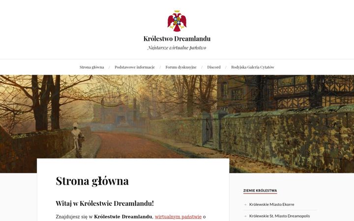 Screenshot von dreamland.net.pl