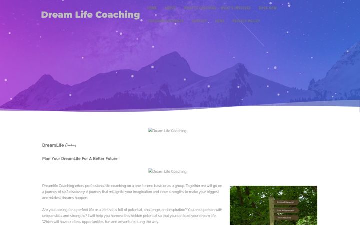 Screenshot of dreamlife-academy.com