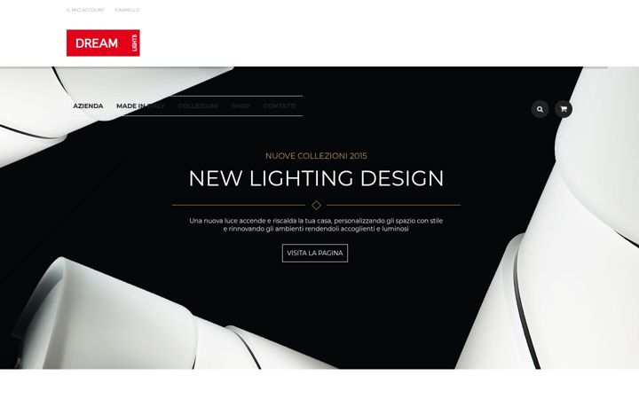 Screenshot of dreamlights.it