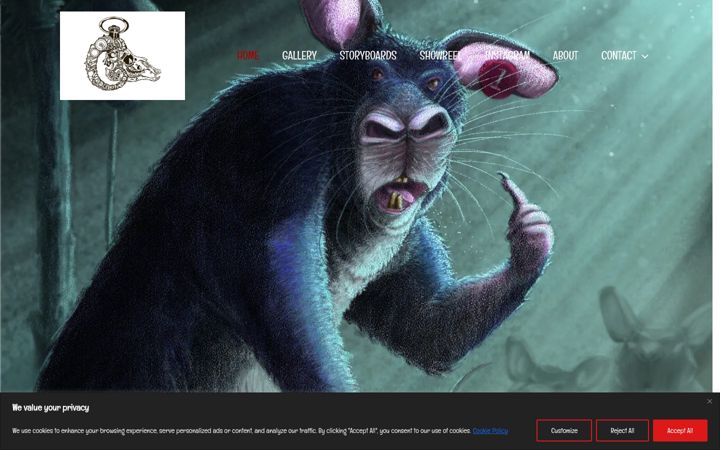 Screenshot of dreamlikeclockwork.com