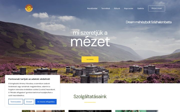 Ekrānuzņēmums no dreammeheszbolt.hu