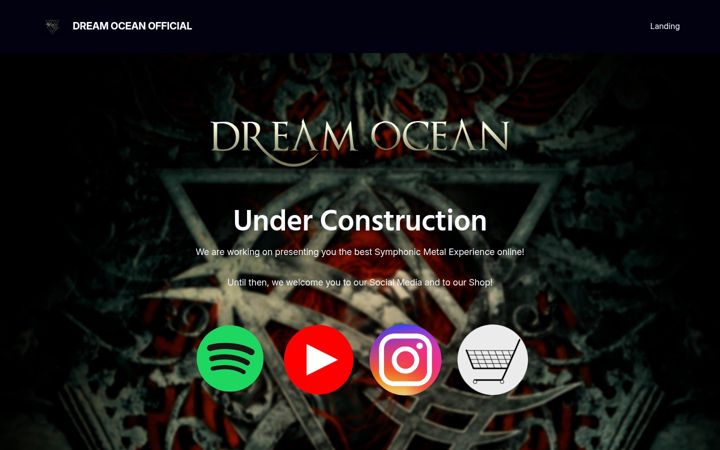 Screenshot of dreamocean.net