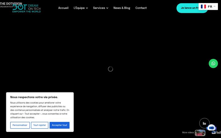 Screenshot of dreamontech.net