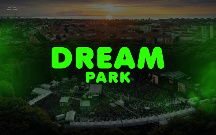 Captură de ecran a dreamparkfestival.se