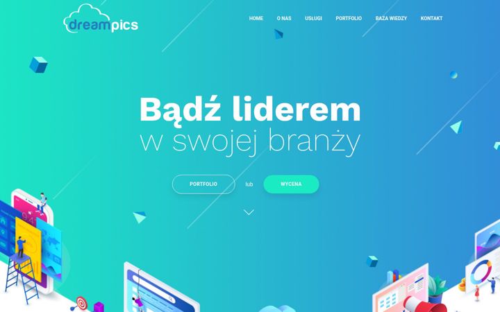 Screenshot von dreampics.pl