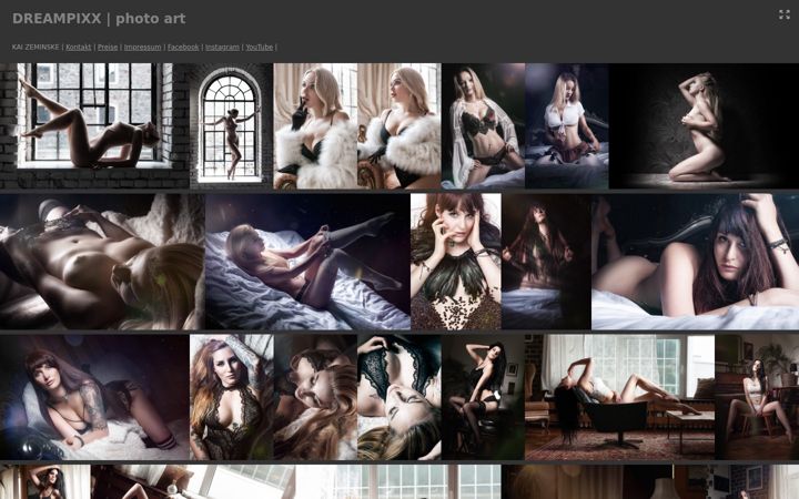 Screenshot of dreampixx.de