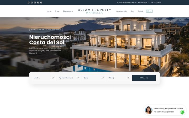 Screenshot von dreamproperty.pl