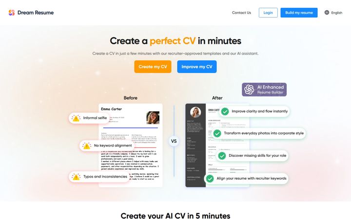 dreamresume.app