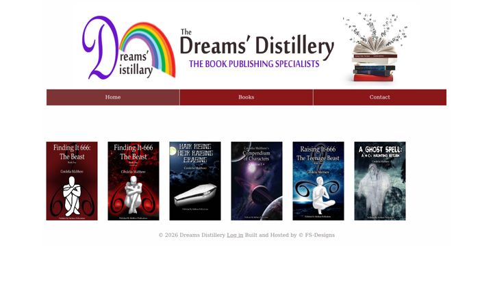 Screenshot of dreams-distillery.com