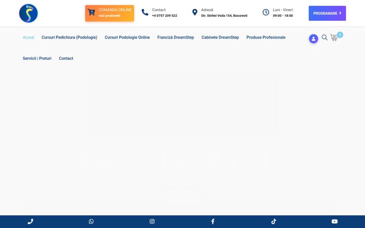 Screenshot of dreamstep.ro