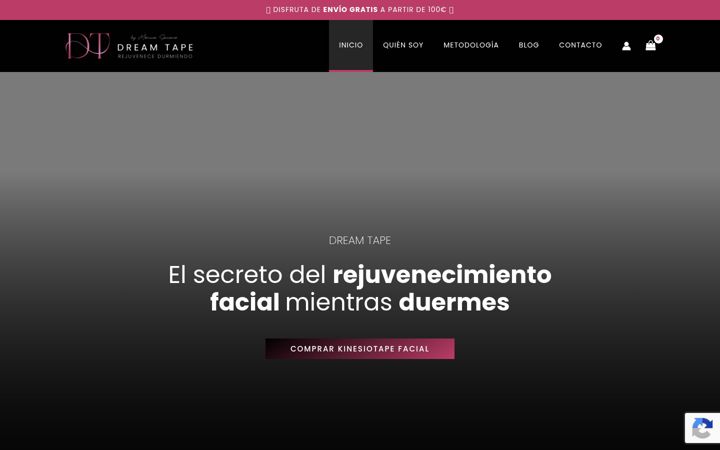 Zrzut ekranu dreamtape.es