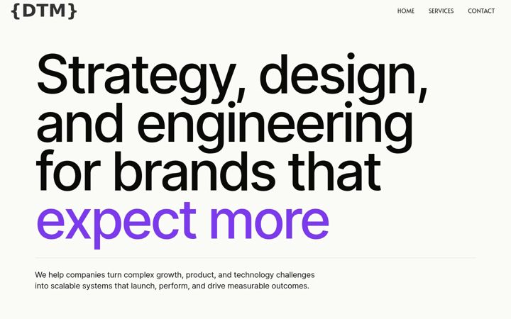 Screenshot of dreamteammedia.com