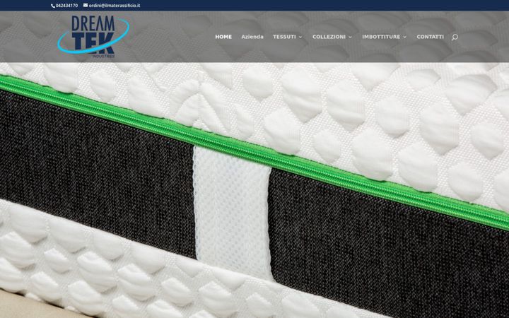 Screenshot of dreamtekcovers.it