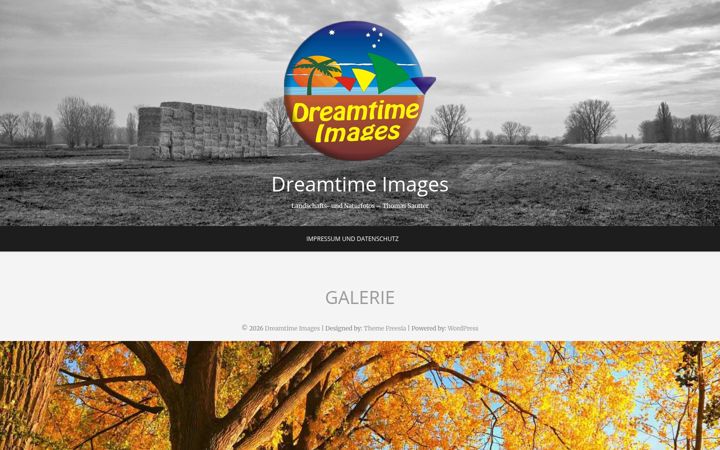 Screenshot of dreamtime.de