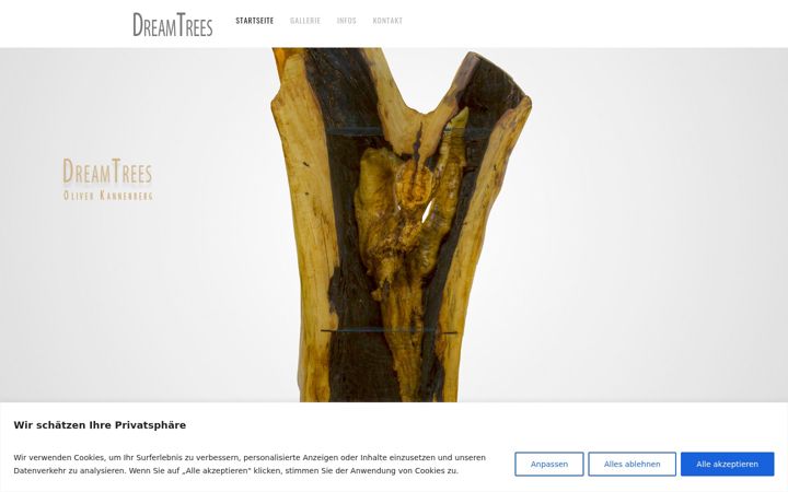 Screenshot of dreamtrees.de