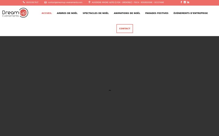 Screenshot of dreamup-evenements.com