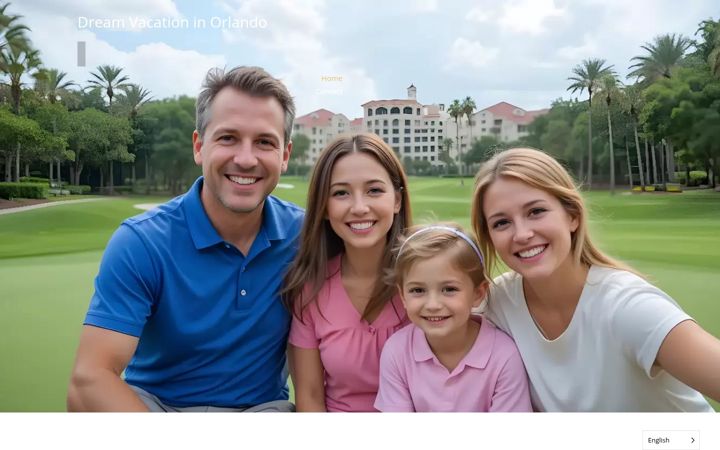 Screenshot of dreamvacationinorlando.com