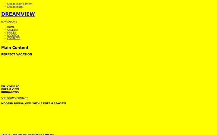 Screenshot of dreamviewbg.com