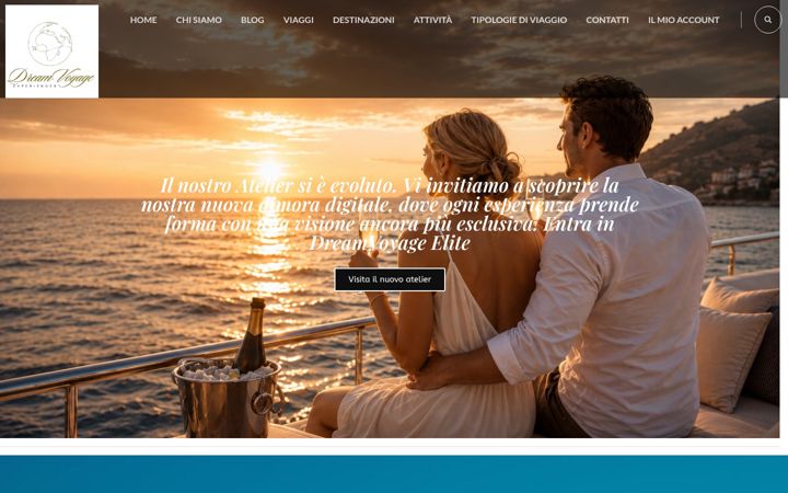 Screenshot of dreamvoyage.it