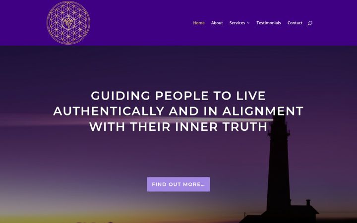 Screenshot of dreamweaverlifeguidance.net
