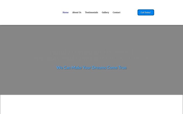 Screenshot of dreamworkspools.net