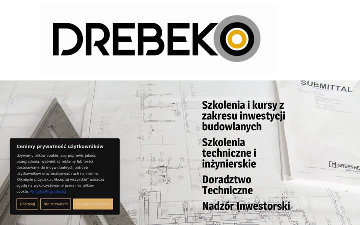 Snímek obrazovky drebeko.pl